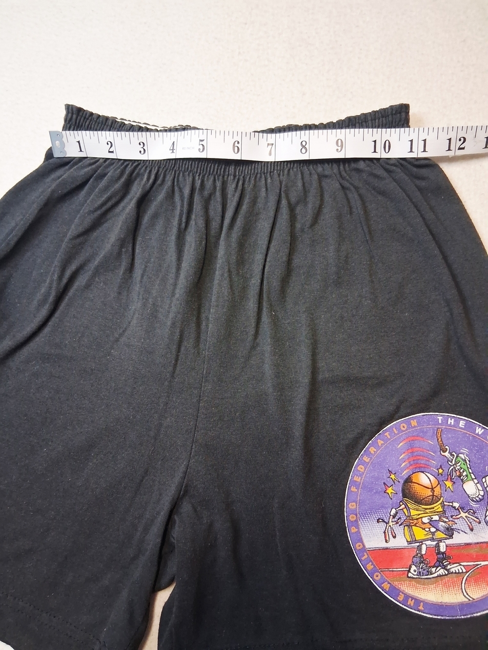Vintage POG Black Graphic Skateboard Shorts - Picture 5 of 7